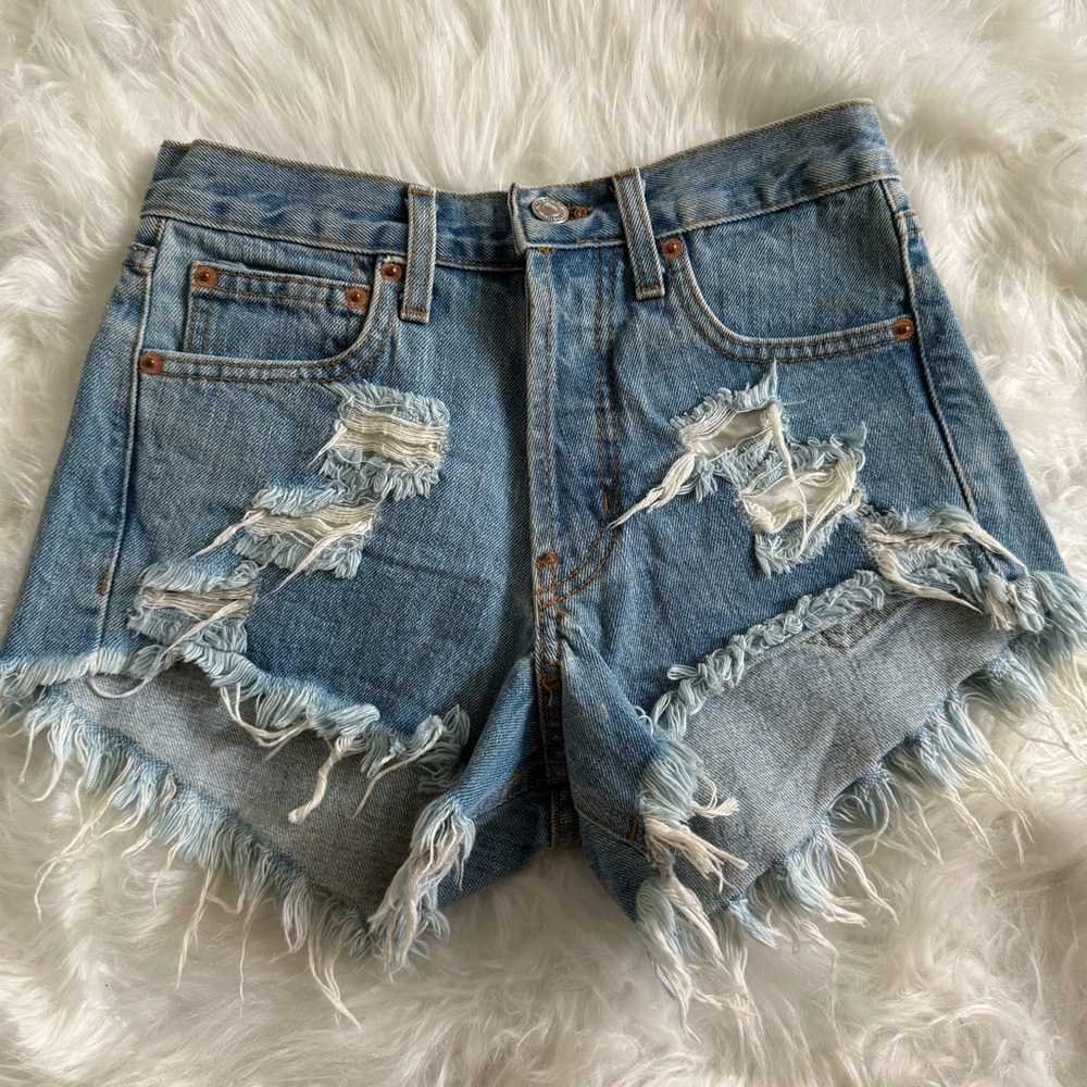 Runwaydreamz high waisted shorts